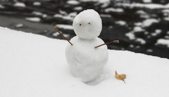 Діти ліплять сніговиків: яскраві фото та відео листопадового снігопаду в Україні