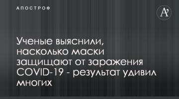 Вчені з'ясували, наскільки маски захищають від зараження на COVID-19 - результат здивував багатьох