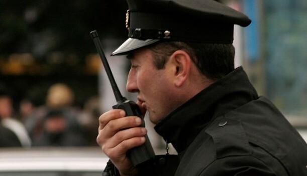 Теракт в Грузии: один из заложников снял на видео захватчика