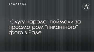 "Слугу народа" поймали за просмотром "пикантного" фото в Раде