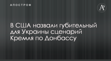 У США назвали згубний для України сценарій Кремля щодо Донбасу