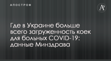 Де в Україні найбільша завантаженість ліжок для хворих COVID-19: дані МОЗ