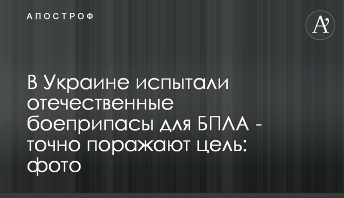 В Україні випробували вітчизняні боєприпаси для БПЛА - точно вражають ціль: фото