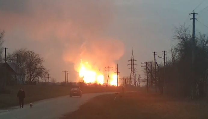 Не исключена диверсия: взрыв газопровода под Лубнами будет расследовать Нацполиция и СБУ
