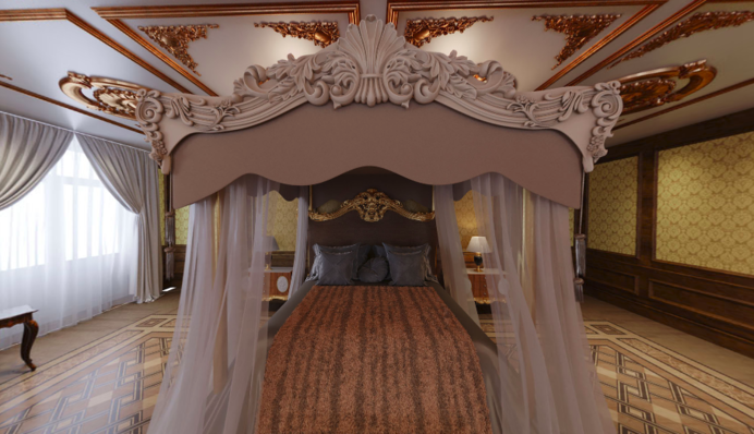 Императорский будуар и игрушки для взрослых: как выглядят комнаты в скандальном дворце Путина