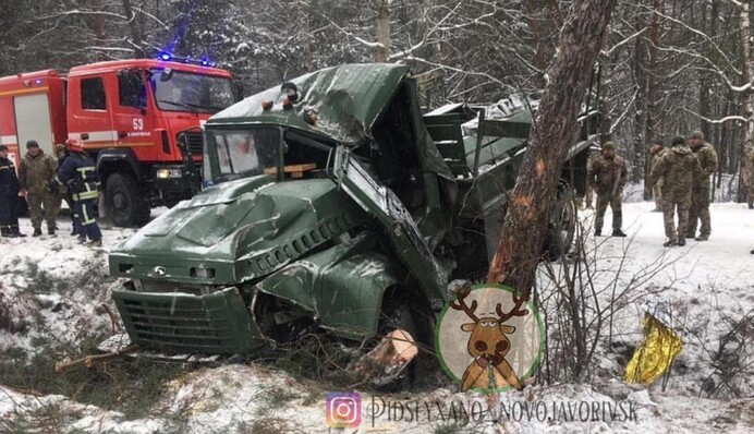 ДТП з військовими на Львівщині: нові дані про постраждалих