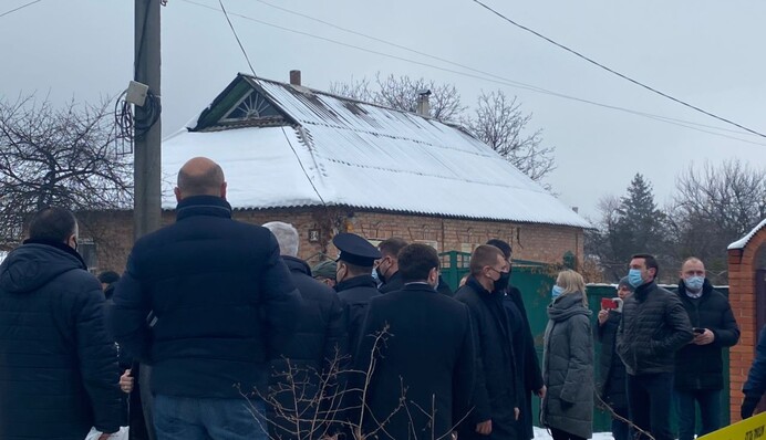 Зеленский прибыл на место трагедии в Харькове: фото и видео