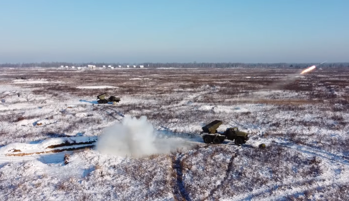 Украинские военные провели масштабные учения с использованием 