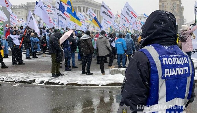 Налоговый Майдан возвращается: марш предпринимателей парализовал центр Киева