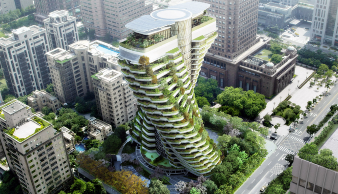 На Тайване строят уникальный небоскреб: у здания особое предназначение