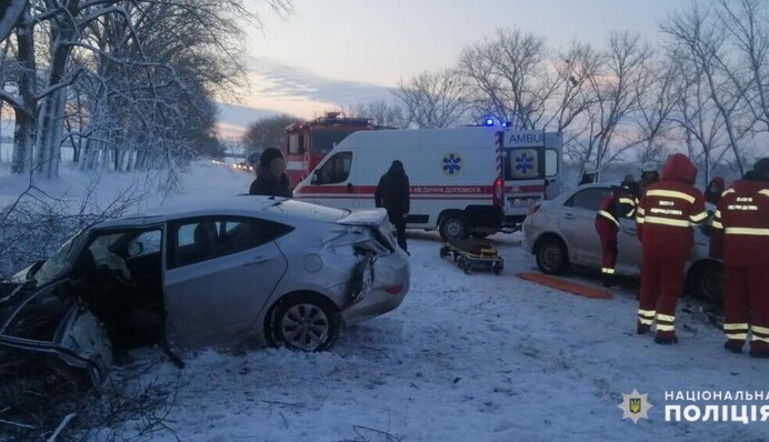 Столкнулись лоб в лоб: на трассе 