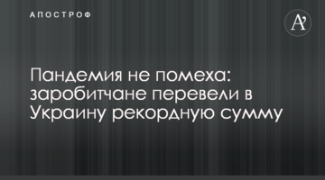 Пандемия не помеха: заробитчане перевели в Украину рекордную сумму