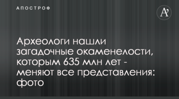Археологи нашли загадочные окаменелости, которым 635 млн лет - меняют все представления: фото