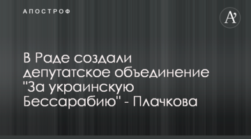 В Раде создали депутатское объединение "За украинскую Бессарабию" - Плачкова