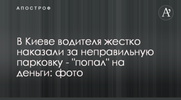 В Киеве водителя жестко наказали за неправильную парковку - "попал" на деньги: фото
