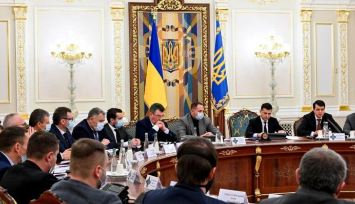 "Тайные" решения и санкции против политиков: чем закончилось заседание СНБО