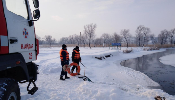 Скільки українців загинули на льоду з початку лютого: у ДСНС назвали цифри