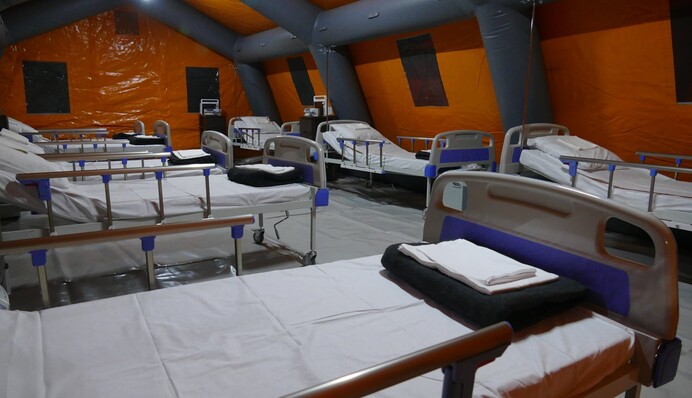 Первый в Украине: в ГСЧС показали мобильный госпиталь изнутри