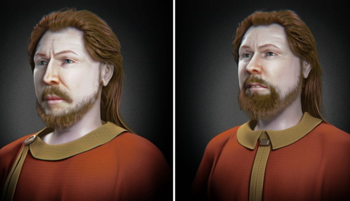 Ученые воссоздали лица представителей знати, живших 1000 лет назад: фото и видео