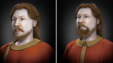 Ученые воссоздали лица представителей знати, живших 1000 лет назад: фото и видео