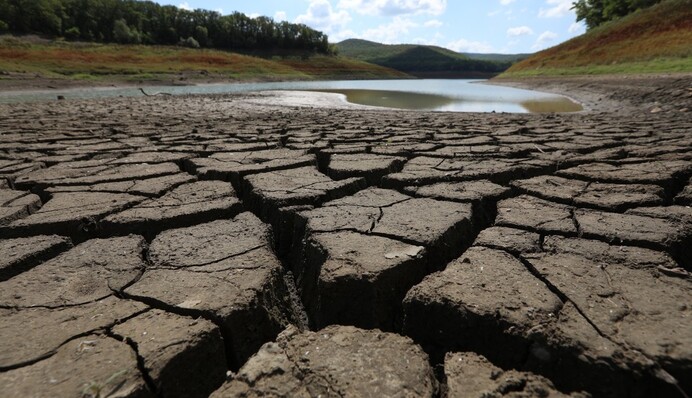 В оккупированном Крыму популярное озеро превратилось в лужу: фото