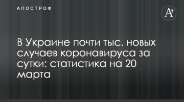 В Украине более 15 тыс. новых случаев коронавируса за сутки: статистика на 20 марта