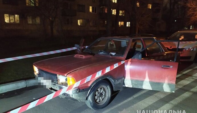 У Києві горе-грабіжник викрав машину, але щось пішло не за планом