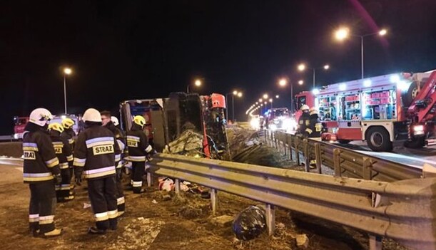 ДТП с украинцами в Польше: число жертв возросло