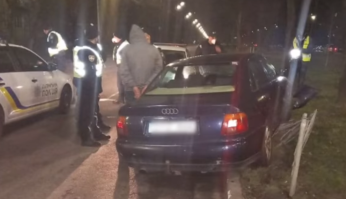 В Киеве пьяный водитель устроил патрульным веселую ночь: теперь он дорого заплатит