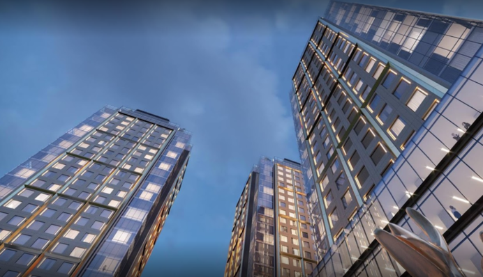 ​Все ради удачных кадров: в элитном ЖК Киева девушки устроили опасную фотосессию с оружием, видео