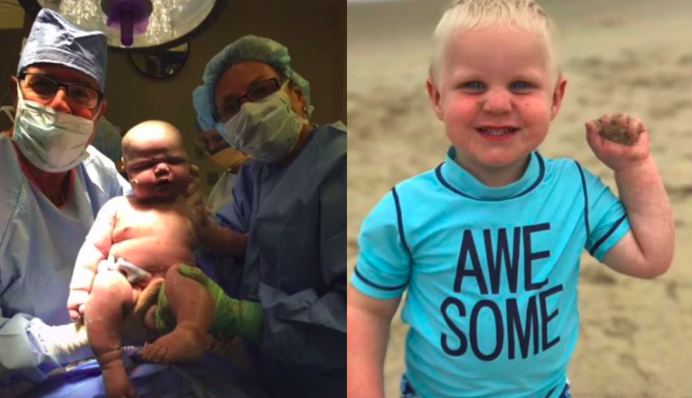 Жінка народила немовля-