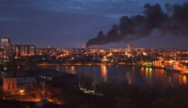 Велика пожежа в окупованому Донецьку: в будівлі 