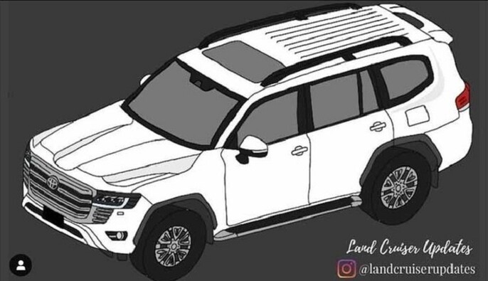 Як буде виглядати позашляховик Toyota Land Cruiser 300: в мережу злили перші зображення