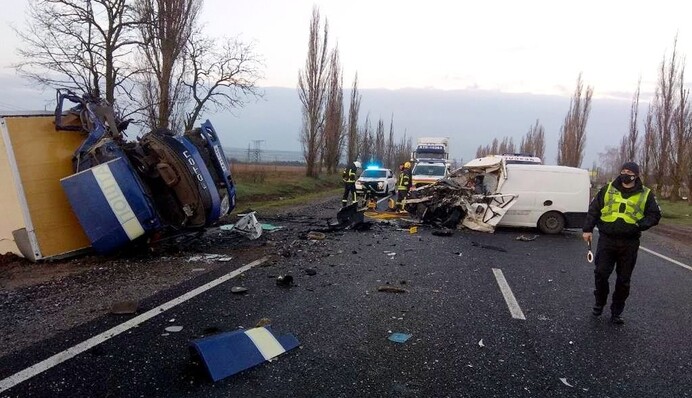 Вез тела умерших от COVID-19: под Николаевом произошла страшная авария