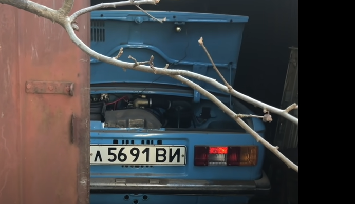 В заваренном гараже нашли 