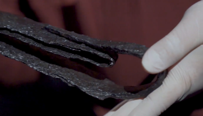 Под Львовом нашли загадочный меч - пролежал в земле более 1500 лет: видео