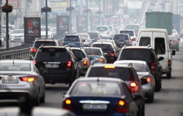 Пробки в Киеве: где не проехать 28 апреля, карта