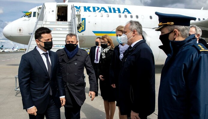 President of Ukraine Volodymyr Zelensky paid a working visit to Poland