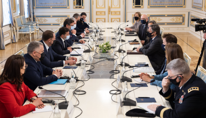 Реформи, Байден і "російський слід": головні моменти візиту Блінкена в Україну