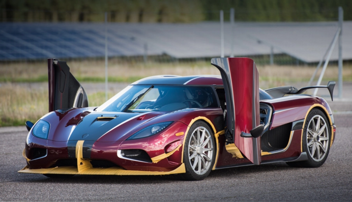Названы самые быстрые машины в мире