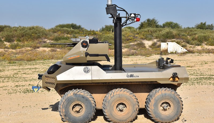 В Израиле презентовали боевого робота-пограничника и уже тестируют в секторе Газа: фото и видео