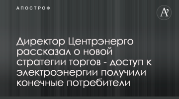 Директор Центрэнерго рассказал о новой стратегии торгов - доступ к электроэнергии получили конечные потребители