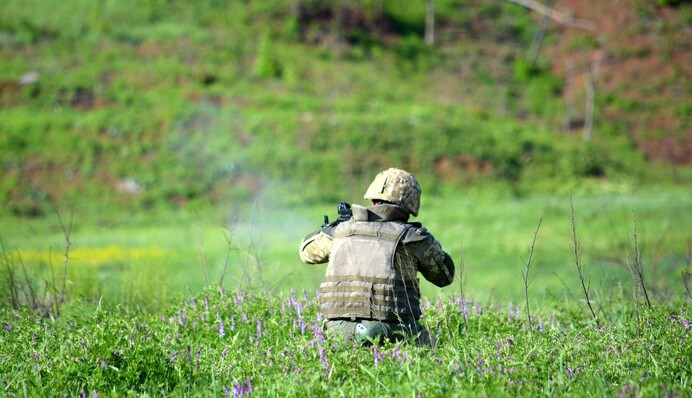 На подступах к Донецку: боевики ранили бойца ВСУ