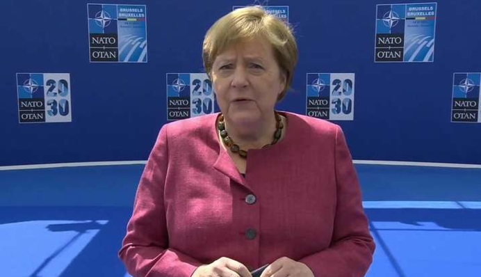 ​Саммит НАТО: Меркель назвала Украину первой в числе тем переговоров