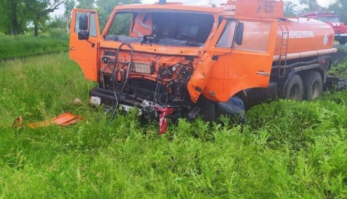 ​Страшное ДТП в Харьковской области: бензовоз протаранил 