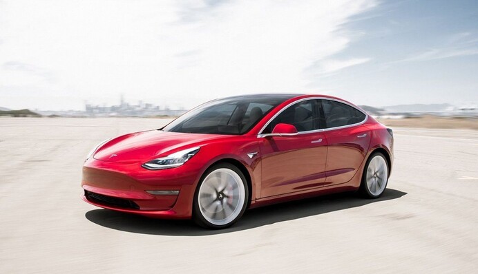 Tesla возглавила список 