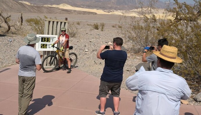 В Долине смерти зафиксировали рекордную 81-градусную жару: фото