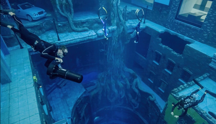 Підводне місто: в Дубаї з'явилося унікальне місце