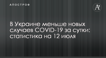 В Украине более 500 новых случаев COVID-19 за сутки: статистика на 12 июля