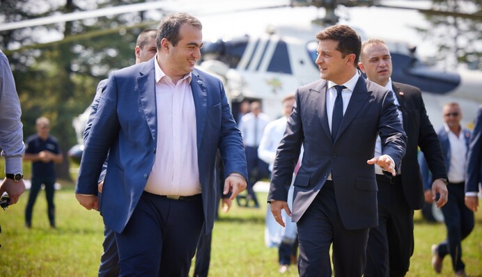 Zelensky visited the border with occupied Abkhazia in Georgia